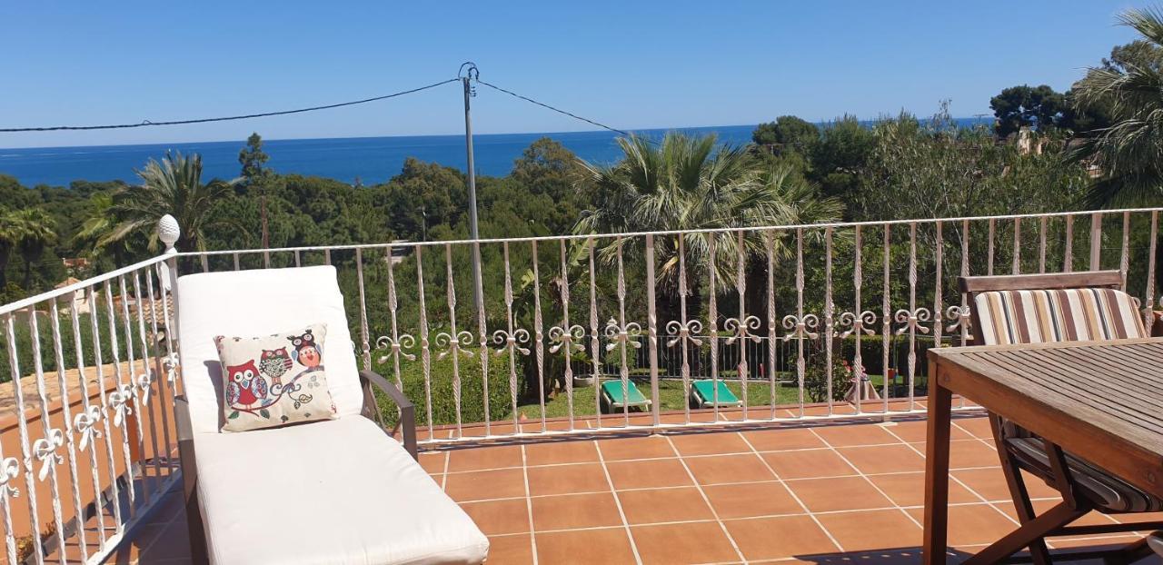 Villa En Denia Con Vistas Al Mediterraneo Exterior foto