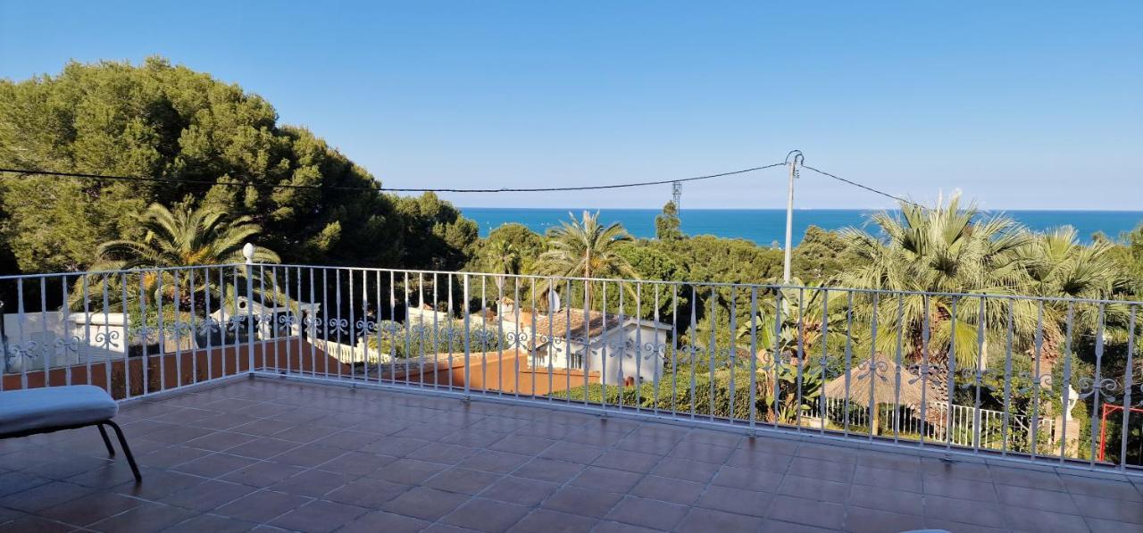 Villa En Denia Con Vistas Al Mediterraneo Exterior foto
